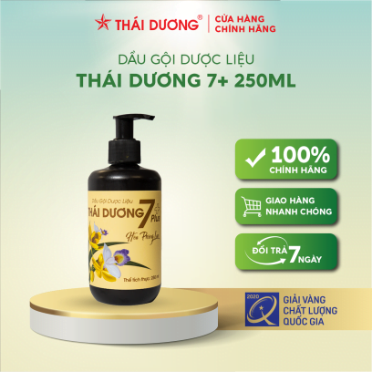 Dau goi duoc lieu Thai Duong 7 chai 250ml
