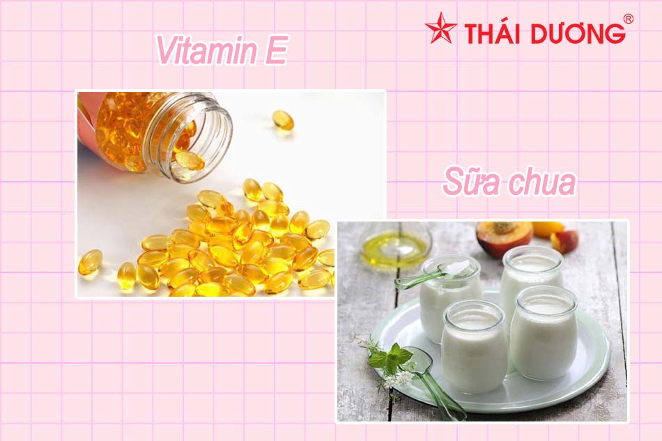 Vitamin E và sữa chua