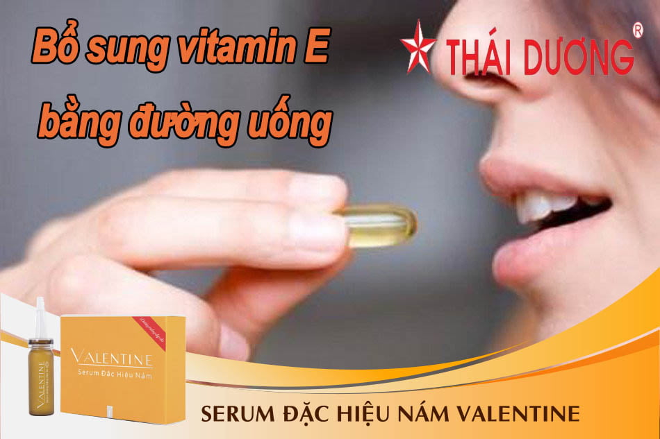 Bổ sung vitamin E hằng ngày để cải cải thiện tình trạng nám da