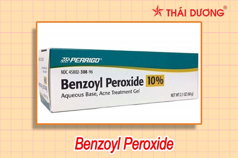 Benzoyl Peroxide được dùng cho trường hợp bị mụn viêm