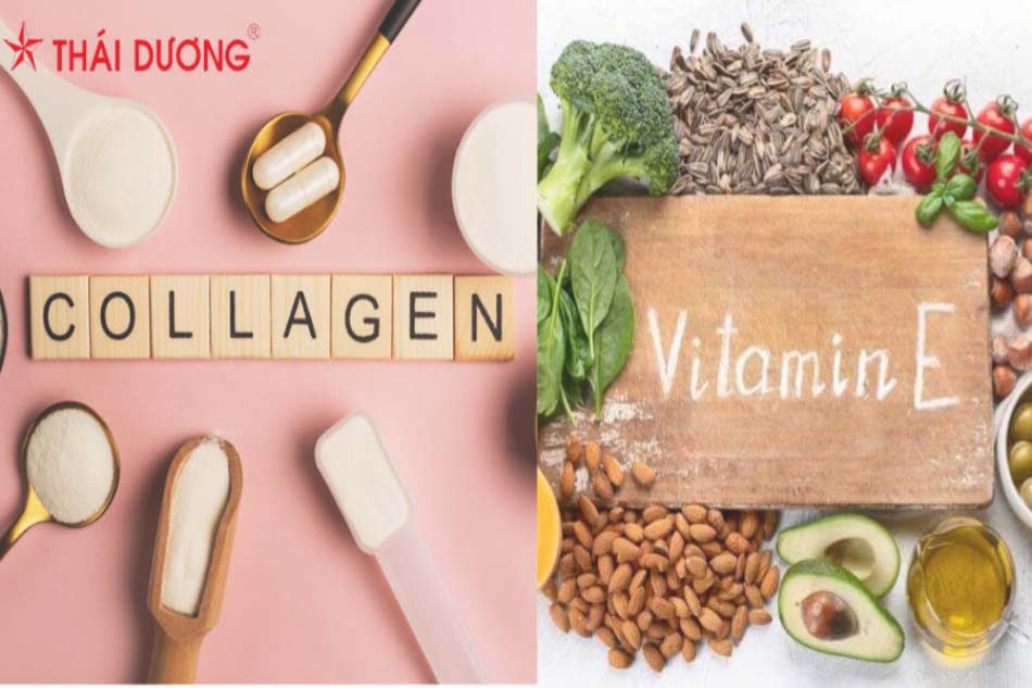 So sánh tác dụng vitamin E và Collagen