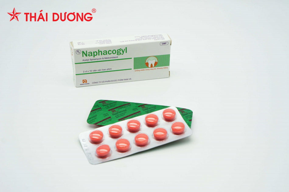 Hình ảnh hộp thuốc và vỉ thuốc Naphacophyl