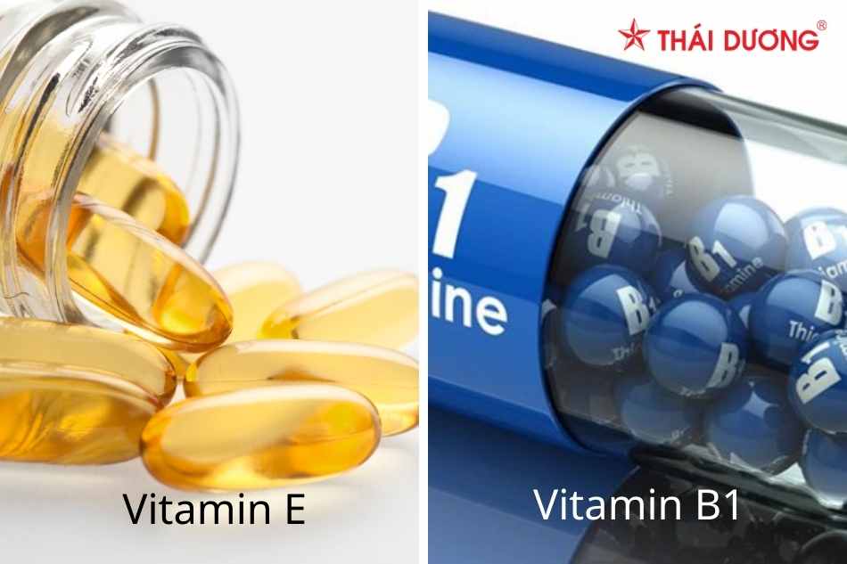 Công thức làm trắng từ vitamin E và vitamin B1