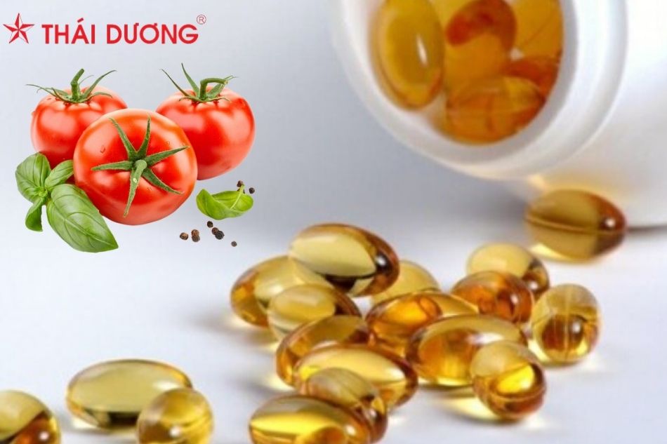 Kết hợp cà chua và vitamin E trị thâm