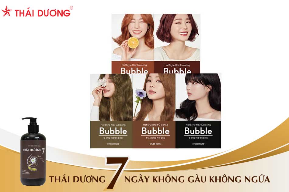 Dầu Gội Nhuộm Tóc dạng bọt Hot Style Bubble Hair Coloring  Shopee Việt Nam