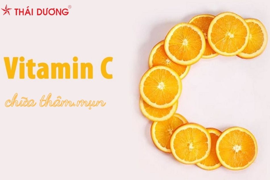 Cách trị thâm mụn bằng vitamin C