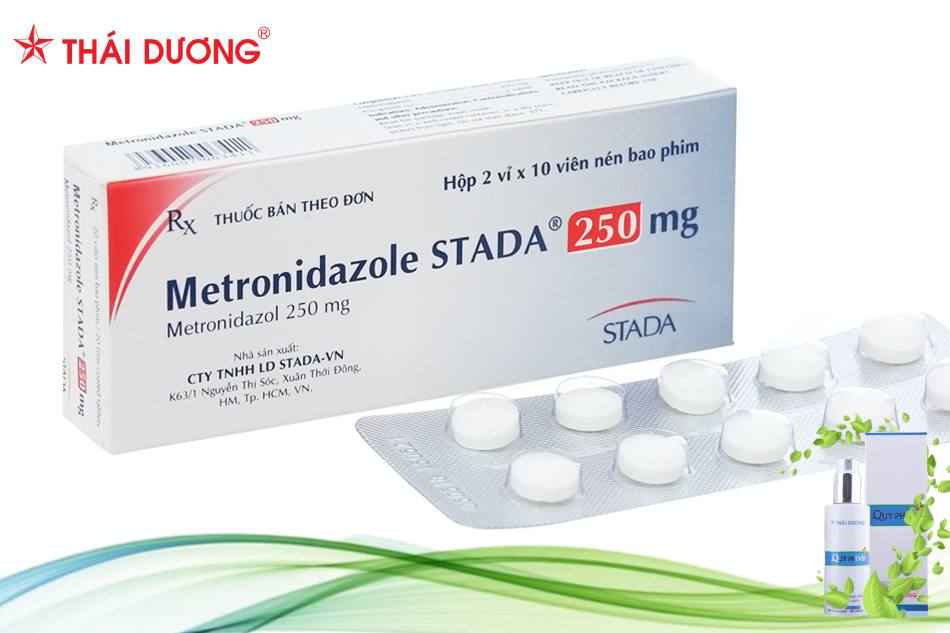 Thuốc đặt âm đạo trị nấm ngứa – Metronidazol