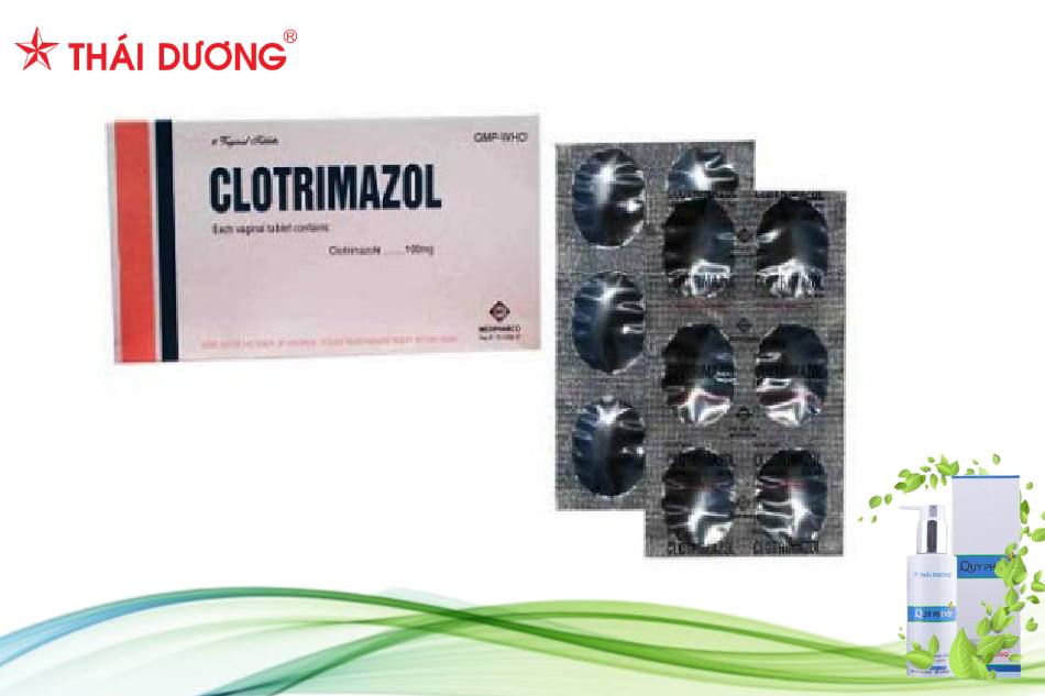 Viên đặt phụ khoa Clotrimazole 