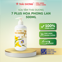 Sữa tắm Thái Dương 7 Plus (Chai 500ml, Hoa phong lan)