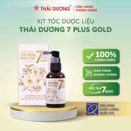 Xịt tóc dược liệu Thái Dương 7 Plus Gold